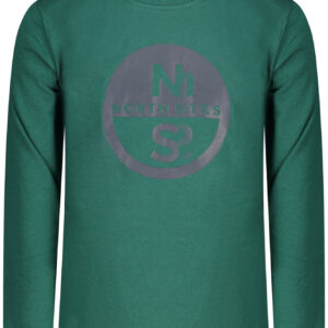 NORTH SAILS T-SHIRT MANICHE LUNGHE BAMBINO VERDE