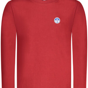 NORTH SAILS T-SHIRT MANICHE LUNGHE BAMBINO ROSSO