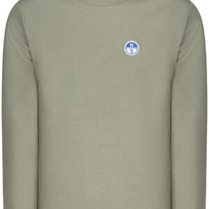 NORTH SAILS T-SHIRT MANICHE LUNGHE BAMBINO VERDE