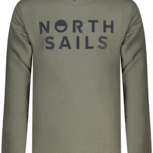NORTH SAILS T-SHIRT MANICHE LUNGHE BAMBINO VERDE