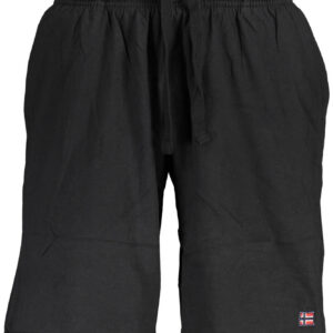 NORWAY 1963 PANTALONE BERMUDA UOMO NERO