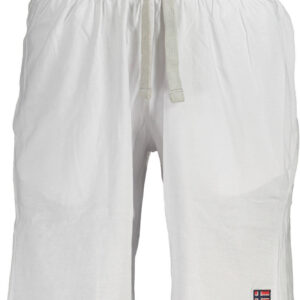 NORWAY 1963 PANTALONE BERMUDA UOMO BIANCO