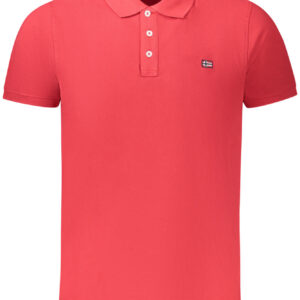 NORWAY 1963 POLO MANICHE CORTE UOMO ROSSO