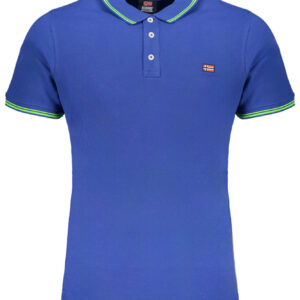 NORWAY 1963 POLO MANICHE CORTE UOMO BLU