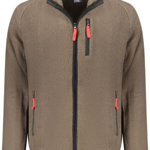 NORWAY 1963 FELPA CON ZIP UOMO MARRONE