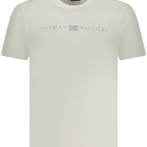 NORWAY 1963 T-SHIRT MANICHE CORTE UOMO BIANCO