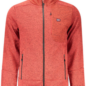 NORWAY 1963 FELPA CON ZIP UOMO ROSSO