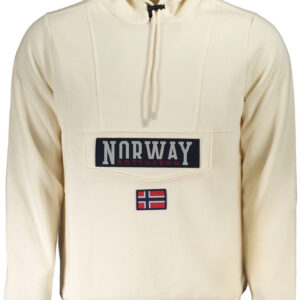 NORWAY 1963 FELPA SENZA ZIP UOMO BEIGE