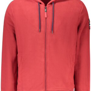 NORWAY 1963 FELPA CON ZIP UOMO ROSSO