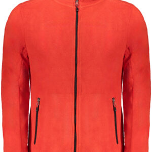 NORWAY 1963 FELPA CON ZIP UOMO ROSSO