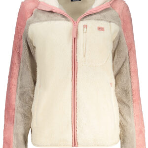 NORWAY 1963 FELPA CON ZIP DONNA BIANCO