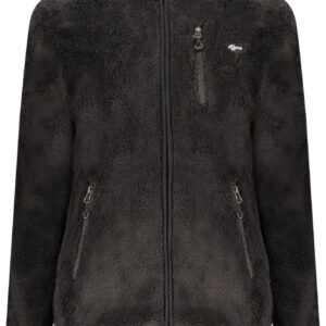 NORWAY 1963 FELPA CON ZIP DONNA NERO
