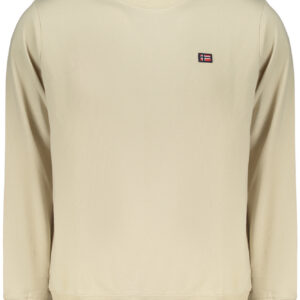 NORWAY 1963 FELPA SENZA ZIP UOMO BEIGE