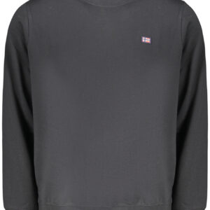 NORWAY 1963 FELPA SENZA ZIP UOMO NERO