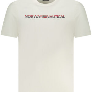 NORWAY 1963 T-SHIRT MANICHE CORTE UOMO BIANCO