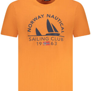 NORWAY 1963 T-SHIRT MANICHE CORTE UOMO ARANCIO