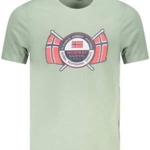 NORWAY 1963 T-SHIRT MANICHE CORTE UOMO VERDE