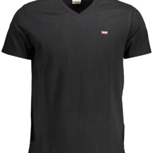 LEVI'S T-SHIRT MANICHE CORTE UOMO NERO
