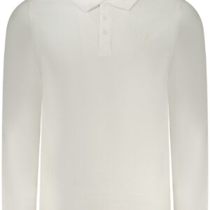 NORWAY 1963 POLO MANICHE LUNGHE UOMO BIANCO