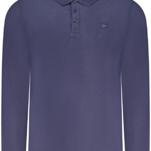 NORWAY 1963 POLO MANICHE LUNGHE UOMO BLU