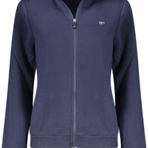 NORWAY 1963 FELPA CON ZIP DONNA BLU
