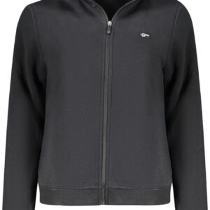 NORWAY 1963 FELPA CON ZIP DONNA NERO