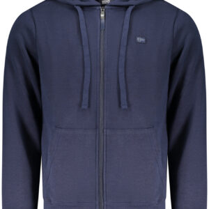 NORWAY 1963 FELPA CON ZIP UOMO BLU