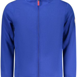 NORWAY 1963 FELPA CON ZIP UOMO BLU