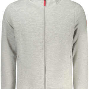 NORWAY 1963 FELPA CON ZIP UOMO GRIGIO