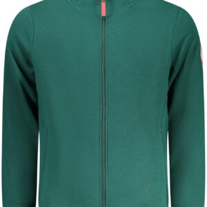 NORWAY 1963 FELPA CON ZIP UOMO VERDE