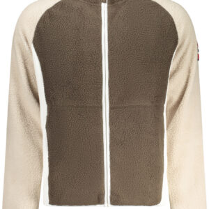 NORWAY 1963 FELPA CON ZIP UOMO MARRONE