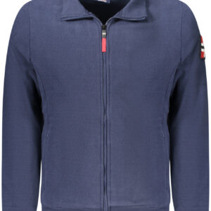 NORWAY 1963 FELPA CON ZIP UOMO BLU