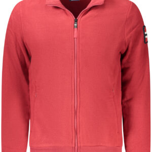 NORWAY 1963 FELPA CON ZIP UOMO ROSSO