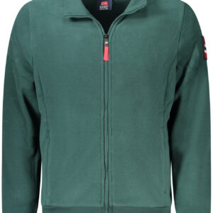 NORWAY 1963 FELPA CON ZIP UOMO VERDE