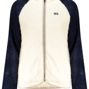 NORWAY 1963 FELPA CON ZIP DONNA BIANCO