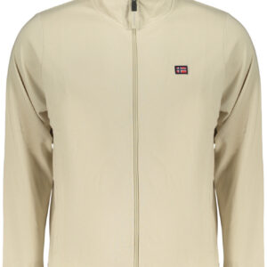 NORWAY 1963 FELPA CON ZIP UOMO BEIGE