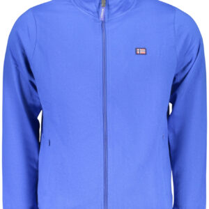 NORWAY 1963 FELPA CON ZIP UOMO BLU