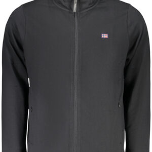 NORWAY 1963 FELPA CON ZIP UOMO NERO
