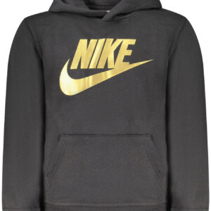 NIKE FELPA SENZA ZIP BAMBINO NERO