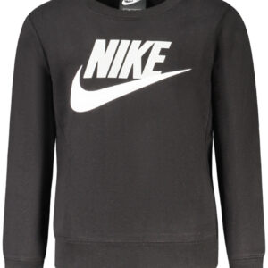 NIKE FELPA SENZA ZIP BAMBINO NERO