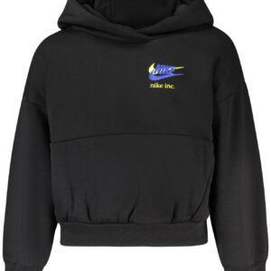 NIKE FELPA SENZA ZIP BAMBINO NERO