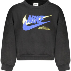 NIKE FELPA SENZA ZIP BAMBINO NERO