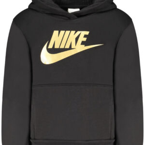 NIKE FELPA SENZA ZIP BAMBINO NERO