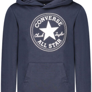 CONVERSE FELPA SENZA ZIP BAMBINO BLU