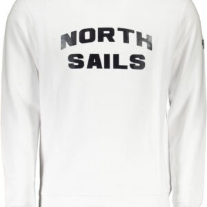 NORTH SAILS FELPA SENZA ZIP UOMO BIANCO