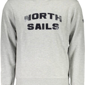 NORTH SAILS FELPA SENZA ZIP UOMO GRIGIO