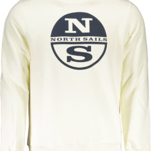 NORTH SAILS FELPA SENZA ZIP UOMO BIANCO