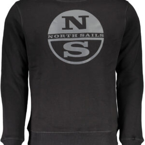 NORTH SAILS FELPA SENZA ZIP UOMO NERO