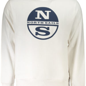 NORTH SAILS FELPA SENZA ZIP UOMO BIANCO