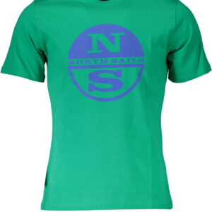 NORTH SAILS T-SHIRT MANICHE CORTE UOMO VERDE